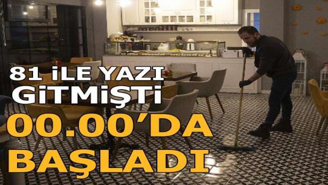 İçişleri Bakanlığı 81 ile göndermişti! 00.00da başladı