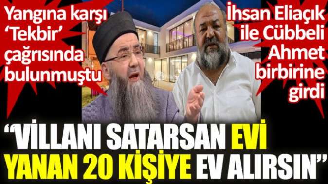 İhsan Eliaçık ile Cübbeli Ahmet birbirine girdi