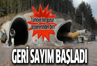 Ilgaz Dağı Tüneli'nin yüzde 60'ı tamamlandı