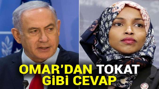 Ilhan Omardan Netanyahuya cevap