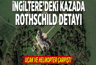 İngiltere'de uçak ve helikopter çarpıştı!.