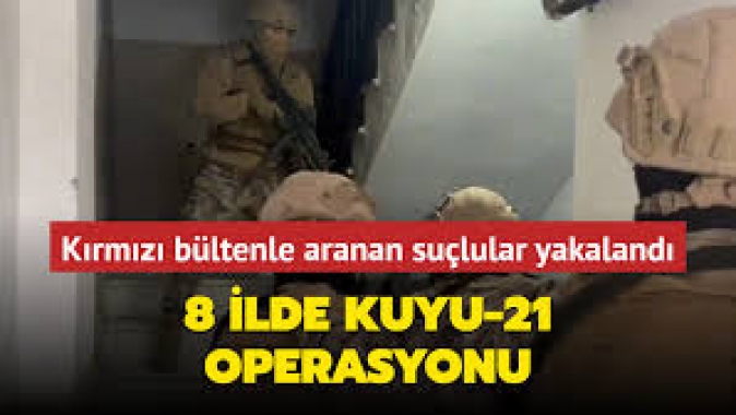 Interpolün kırmızı bültenle aradığı 25 şüpheli yakalandı