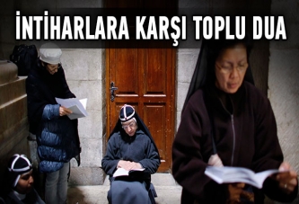 İntiharlara karşı toplu dua