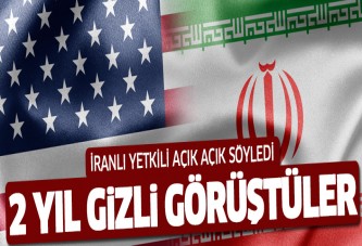 'İran ABD ile 2 yıl gizli görüştü'