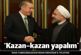 İran Cumhurbaşkanı Ruhani Erdoğan'ı aradı: Türkiye'ye teşekkür ederiz