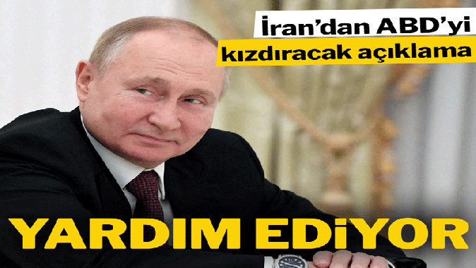 İran’dan Putin iddiası: Yaptırımları delmeye yardım ediyor