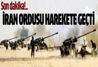 İran ordusu harekete geçti