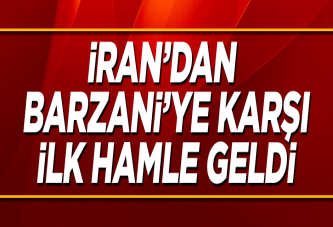 İran'dan Barzani'ye karşı ilk hamle! Sınır kapılarını kapattı