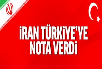 İran'dan Türkiye'ye nota