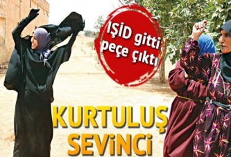 IŞİD gitti, kara peçe çıktı