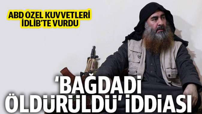 IŞİD lideri Bağdadi öldürüldü iddiası