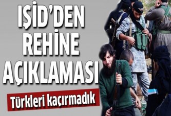 IŞİD'den rehine açıklaması