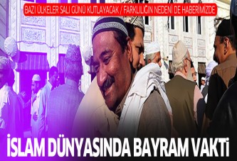 İslam dünyasında Ramazan bayramı zamanı...