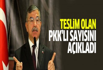 İsmet Yılmaz: 946 PKK'lı teslim oldu