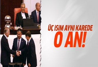 İsmet Yılmaz ve Deniz Baykal aynı karede