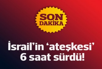 İsrail Gazze saldırılarına devam ediyor