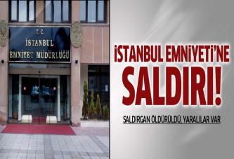 İstanbul Emniyet Müdürlüğü önünde silah sesleri!