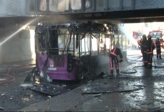 İstanbul Fatih'te İETT otobüsü patlaması