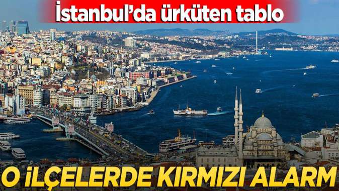 İstanbul koronavirüs haritası güncellendi! İşte İstanbulda semt semt son koronavirüs durumu