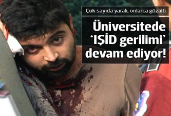 İstanbul Üniversitesi'nde kavga: 17 gözaltı