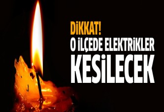 İstanbul Üsküdar'da elektrikler kesilecek