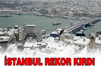 İstanbul'da dondurucu soğuk