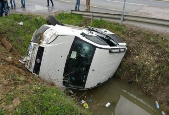 İstanbul'da kaza: 3 yaralı