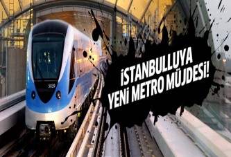 İstanbullular müjde! Yeni metro hattı geliyor