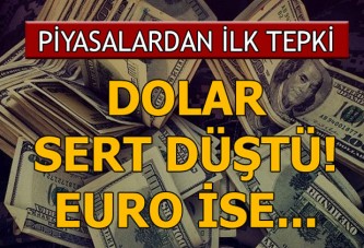 İşte piyasaların referanduma ilk tepkisi! Dolar ne kadar oldu?