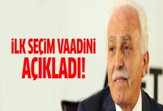 İşte Saadet Partisi'nin ilk vaadi!