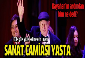 İşte ünlülerin Kayahan'ın ardından yazdıkları