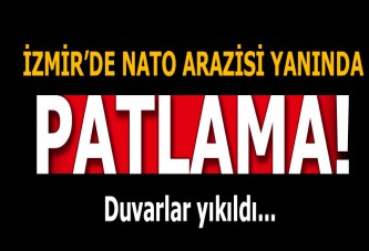 İzmir'de NATO arazisi yakınında patlama