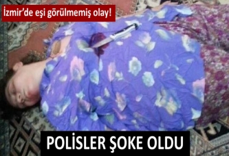 İzmir'de polisi şoke eden olay