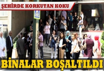 İzmit'te korkutan koku