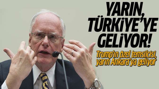 Jeffrey yarın Türkiyeye geliyor! Trumpın özel temsilcisi, Ankaraya gelecek