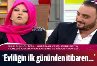 'Kâbe Yolları'programnında yumruk kaldırdı