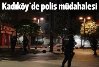 Kadıköy'de polis müdahalesi