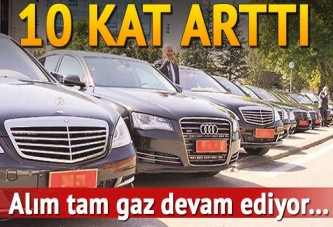 Kamuda taşıt alımları 10 kat arttı