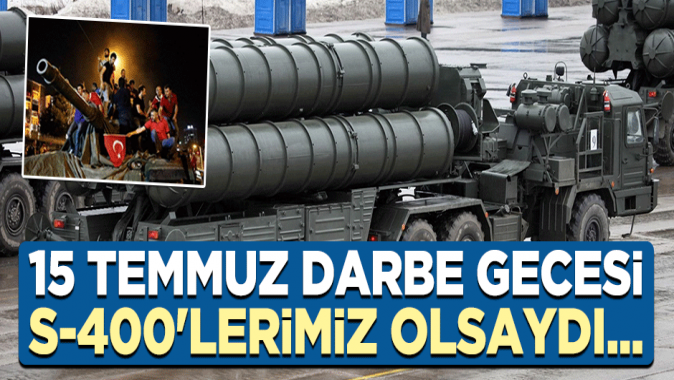 Karataş: S-400lerimiz olsa bunlar yaşanmazdı