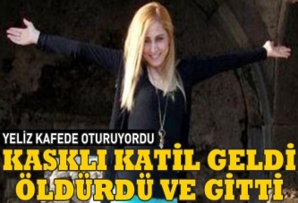 Kasklı saldırgan pompalı tüfek ile genç kızı öldürdü