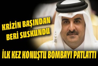 Katar Emiri Al Sani'den bomba açıklama