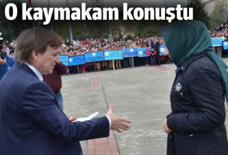 Kaymakam konuştu: Devletin elini uzattım, 'namahrem' dedi