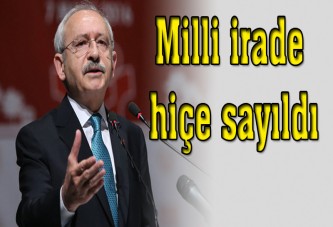 Kılıçdaroğlu, “Bu bir saray darbesidir”