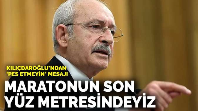 Kılıçdaroğlu: Kazanıyoruz