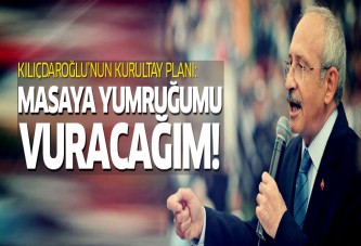 Kılıçdaroğlu: Masaya yumruğumu vuracağım