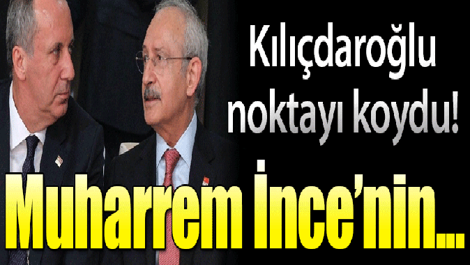 Kılıçdaroğlu’ndan İnce’ye sitem: Konuşmaları anlatması yanlış