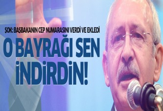 Kılıçdaroğlu'ndan Erdoğan'a: O bayrağı sen indirdin