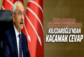 Kılıçdaroğlu'ndan istifa sorusuna kaçamak cevap!