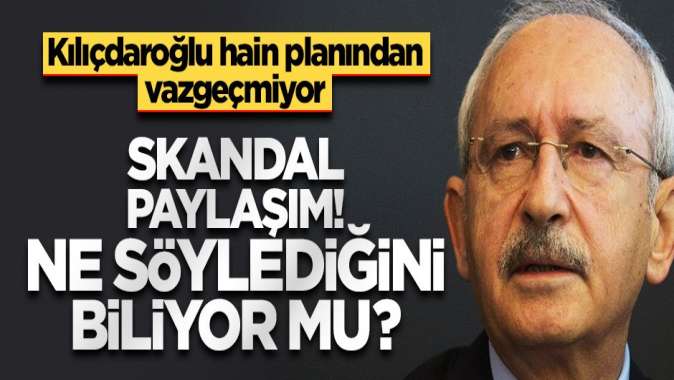 Kılıçdaroğlunun gezi provokasyonu sürüyor! Terörü savundu