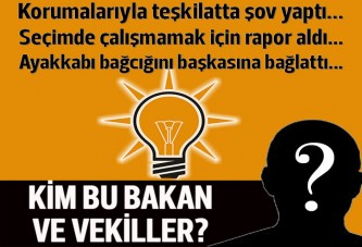 Kim bu üç AKP'li?